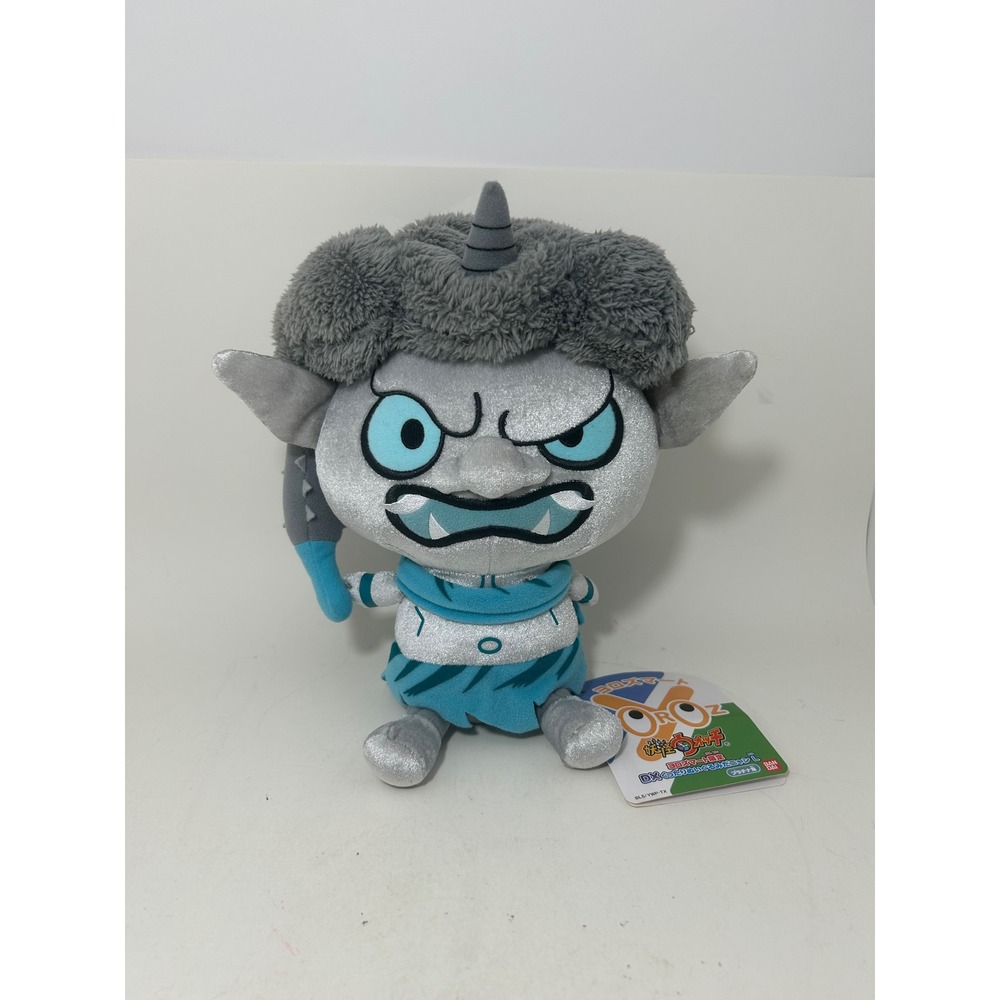Bandai Yo-kai Watch Platinum Oni Platina-oni DX Kuttari‎ Plush Yoroz Mart 9in